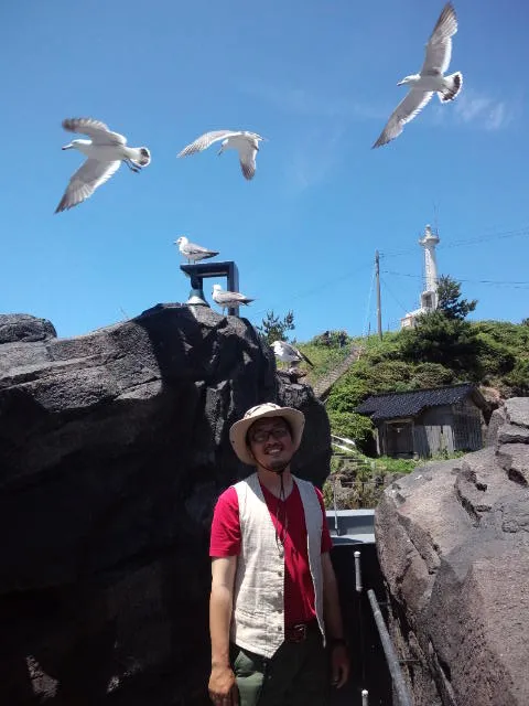 加茂水族館ご満悦ののシノブ